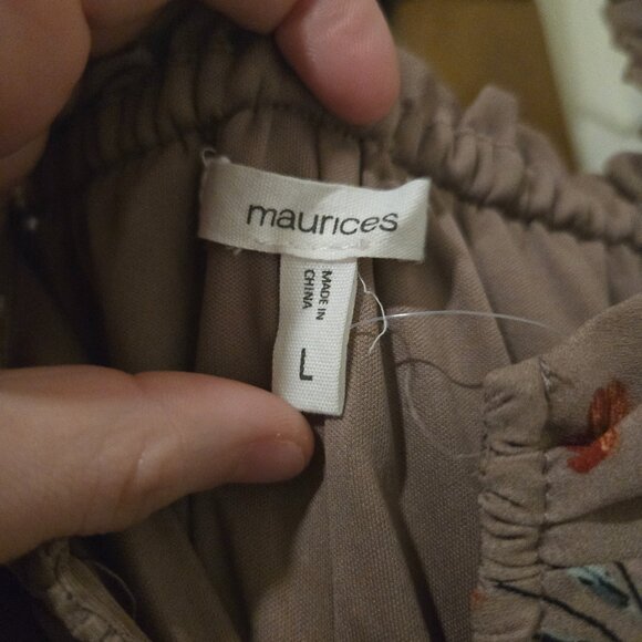 Maurices long sleeve floral dress, size XL - Picture 4 of 5